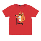 Kids Scootering Fox T-Shirt