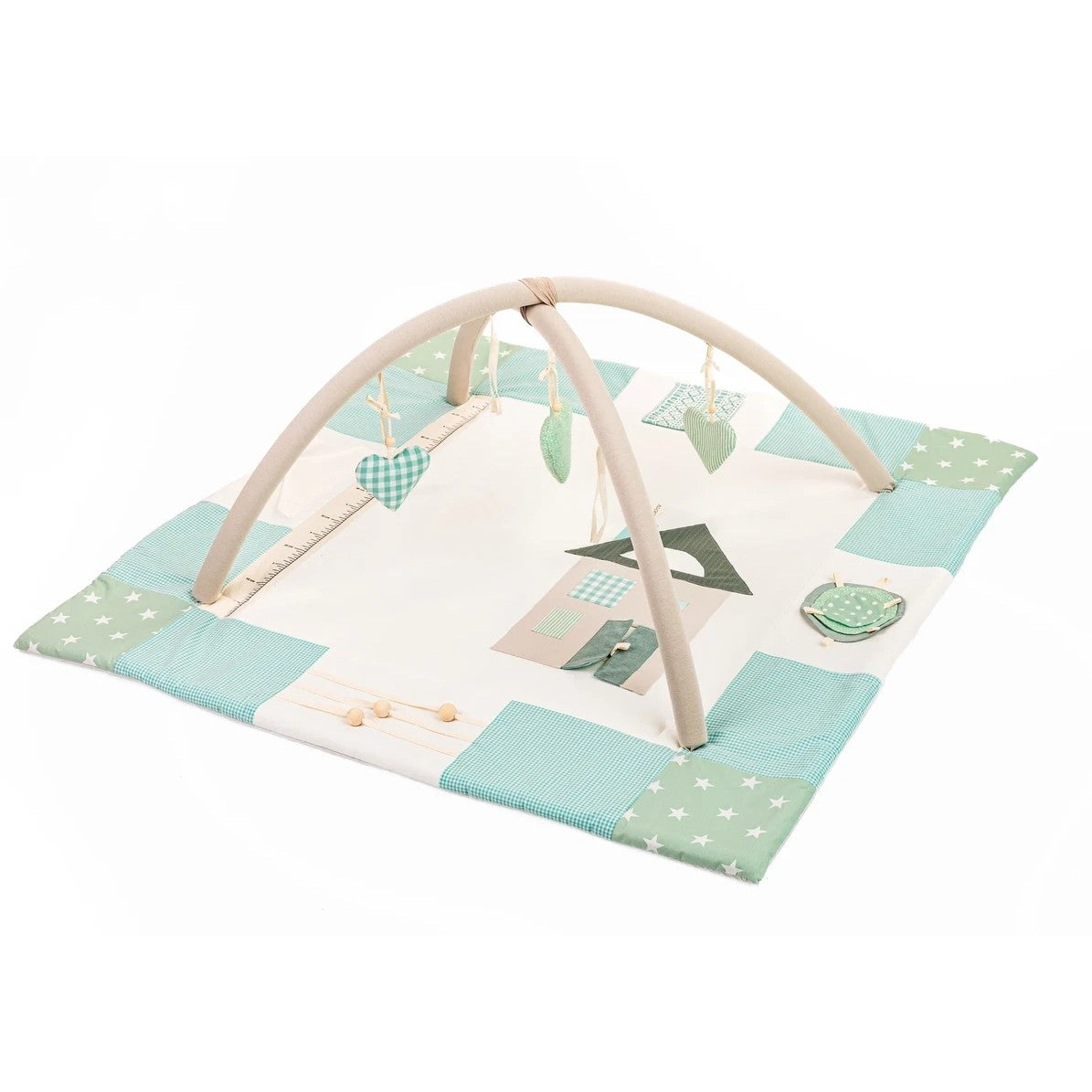 Baby Activity Mat, 120x120cm - Mint Green