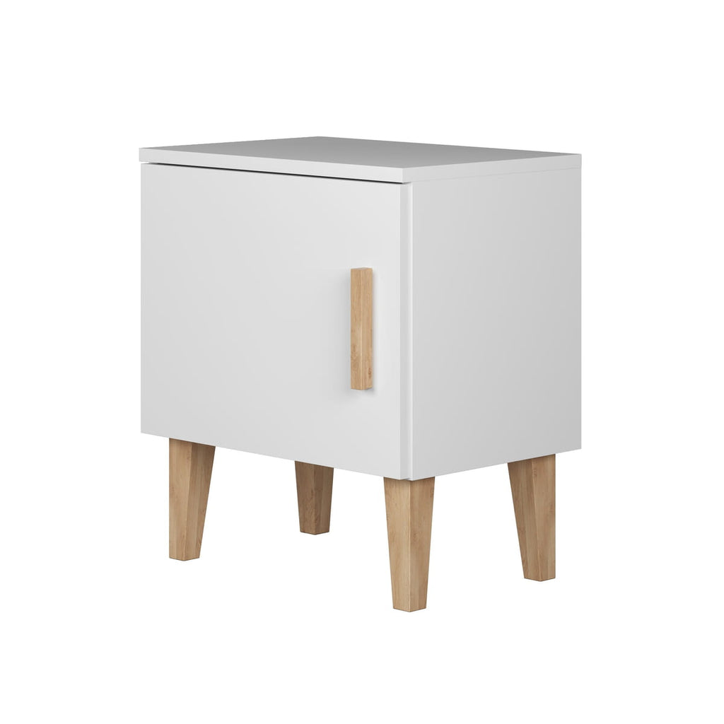 Bedside Table Kubi - White