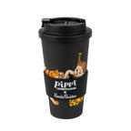 Biodegradable Take-Away Mug Pippi - Black