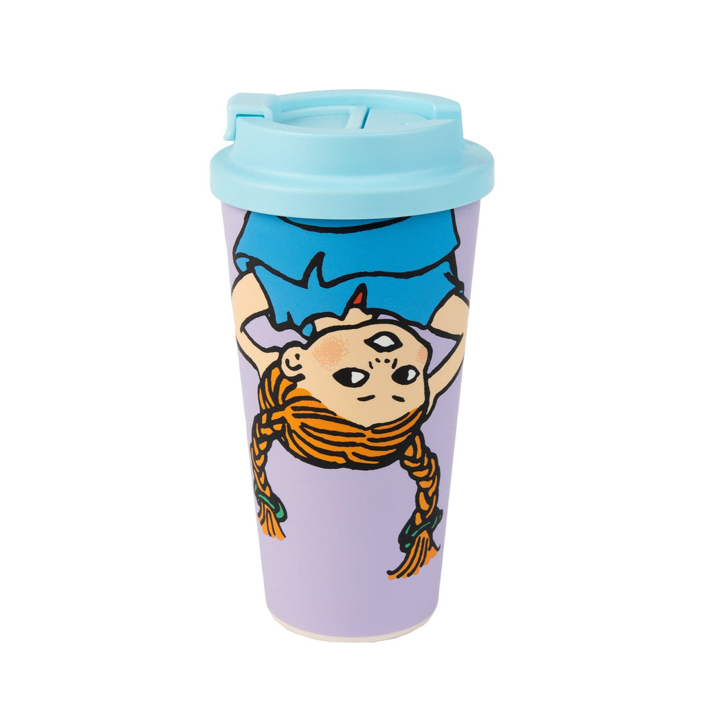 Biodegradable Take-Away Mug Pippi - Blue