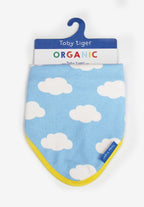 Babydecke aus Bio-Baumwolle mit Wolkendruck