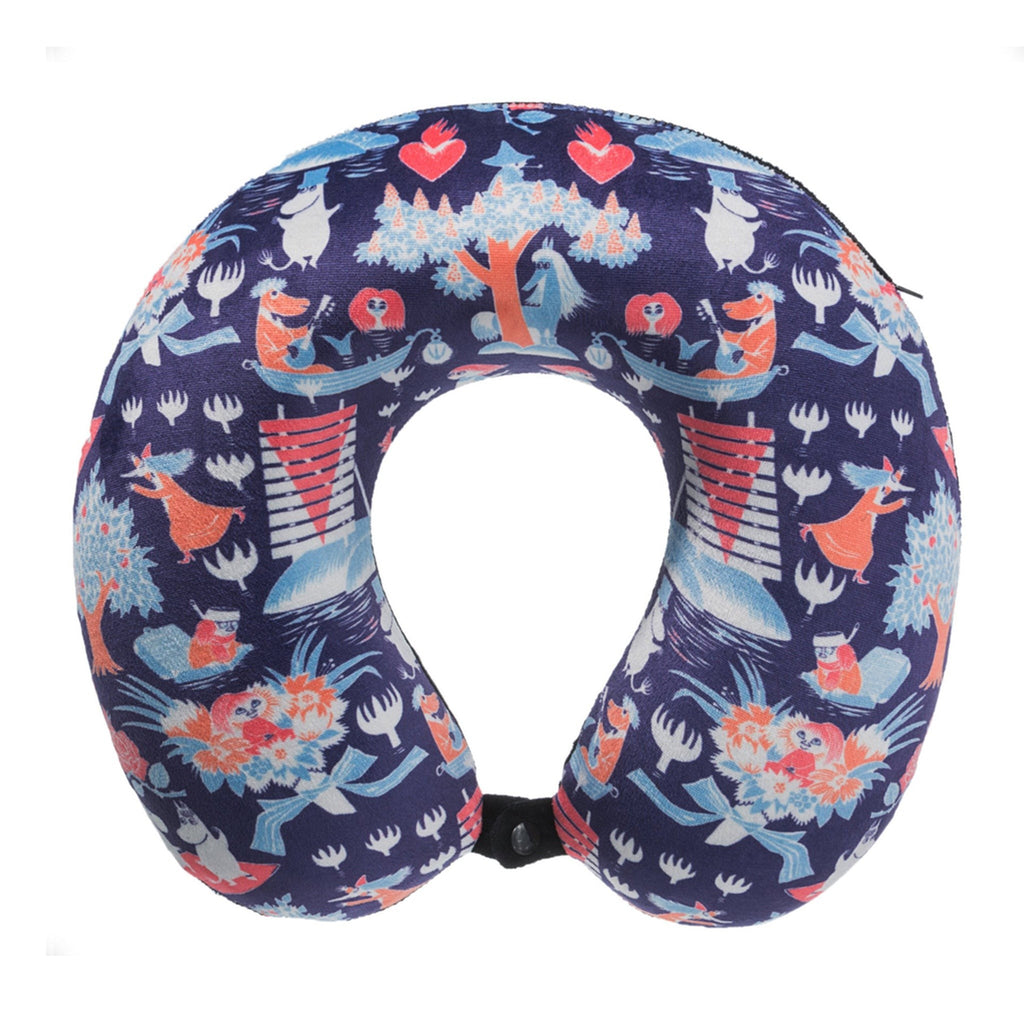 Memory Foam Travel Neck Pillow - Moomin Tove
