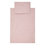 Muslin Baby Blanket + Pillow Set - Baby Pink