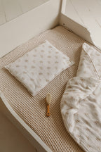 Muslin Baby Blanket + Pillow Set - Boho Flowers