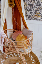 Organic Cotton and Linen Canopy - Caramel Circus