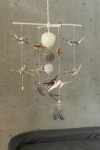 Origami Nursery Mobile - Gold Dust