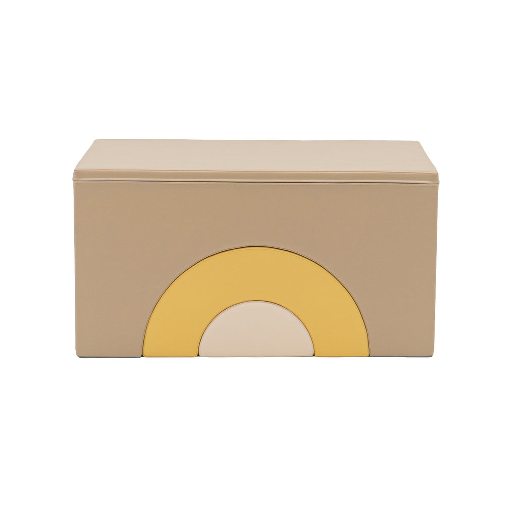 Rainbow Bridge Soft Play Set - Beige & Honey