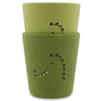 Silicone Cups, 2-Pack - Mr. Dino