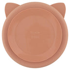 Silicone Divided Suction Plate for Kids - Mrs. Cat