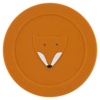 Silicone Snack Container with Lid - Mr. Fox