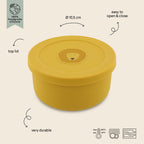 Silicone Snack Container with Lid - Mr. Lion