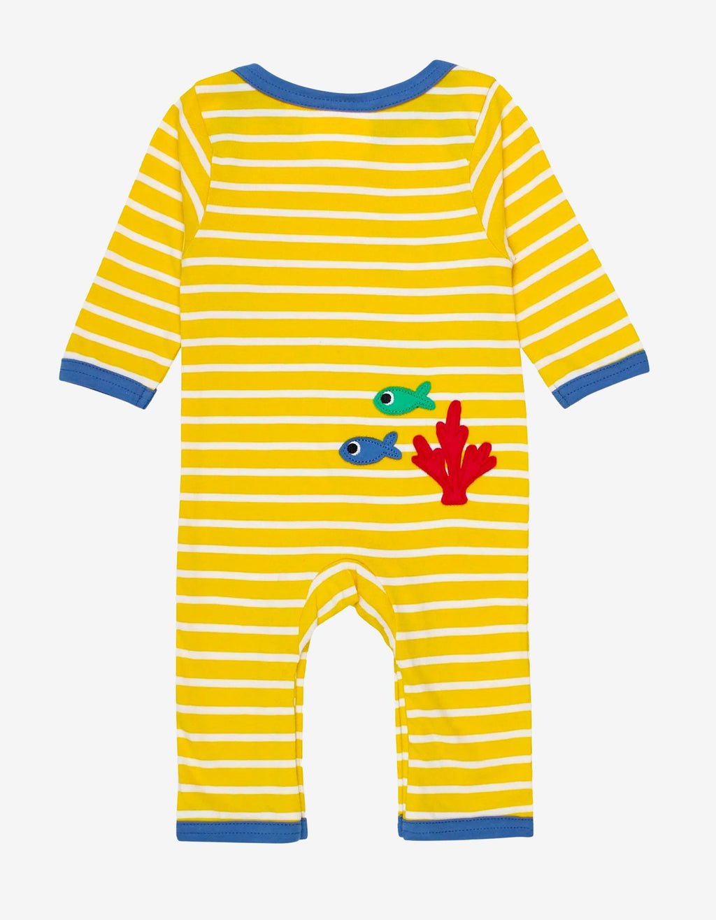 Body bébé en coton bio avec appliqué baleine