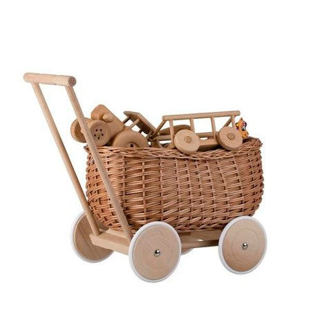 Wicker Toy Trailer 